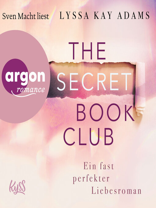 Title details for Ein fast perfekter Liebesroman--The Secret Book Club, Band 1 by Lyssa Kay Adams - Wait list